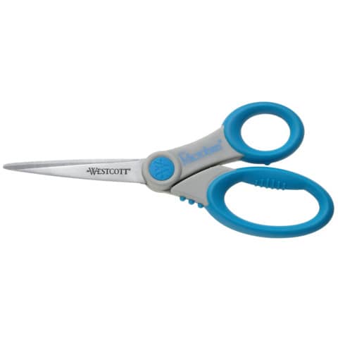 Schere Microban blau/grau WESTCOTT E-30781 00 20,5 cm