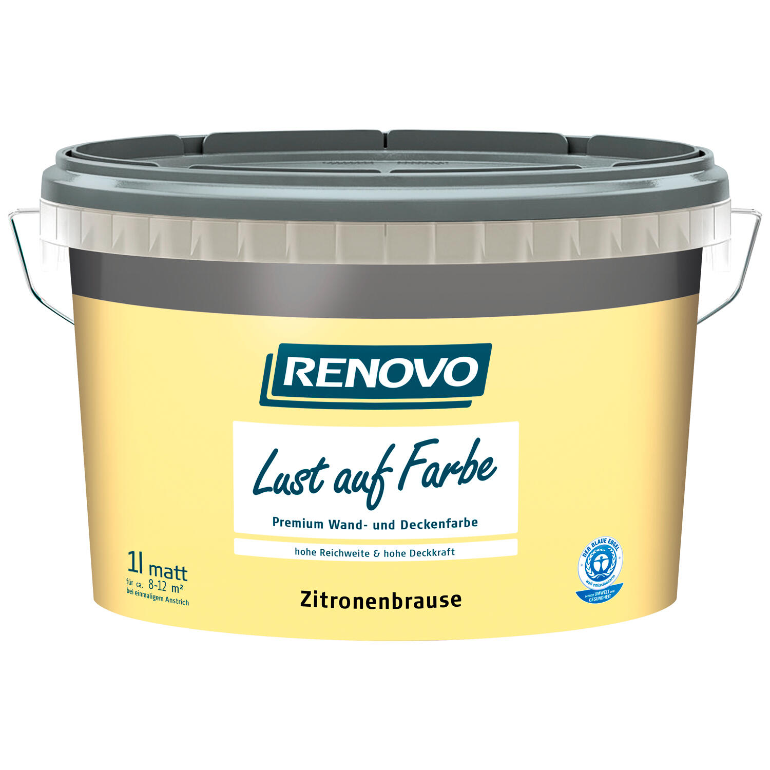 Renovo Lust auf Farbe matt zitronenbrause 2,5 l