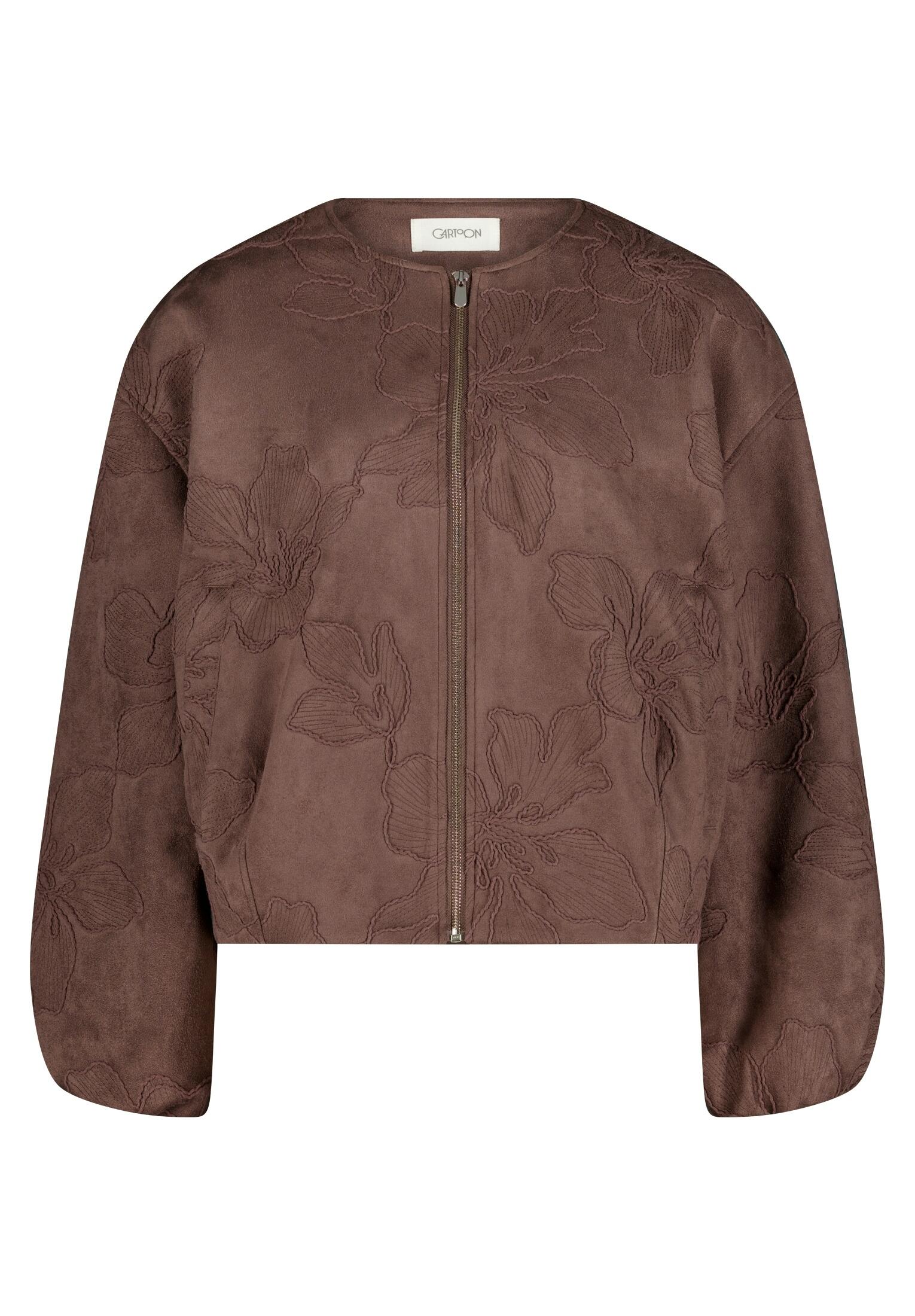 Cartoon - Blouson Dunkelbraun - Gr. - 42