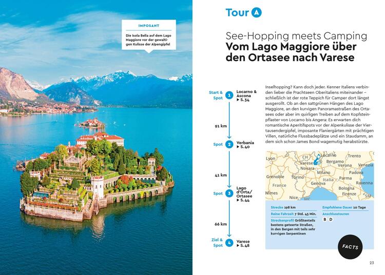 MARCO POLO Camper Guide Lombardei, Piemont & Ligurien, Steinbach, Anne;  Sehi, Clemens