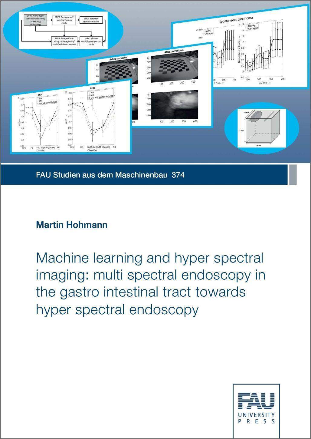 Machine learning and hyper spectral imaging multi spectral endoscopy