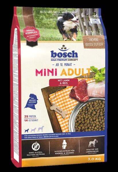 Bosch TR Mini Adult 3,0Kg Lamm+Reis