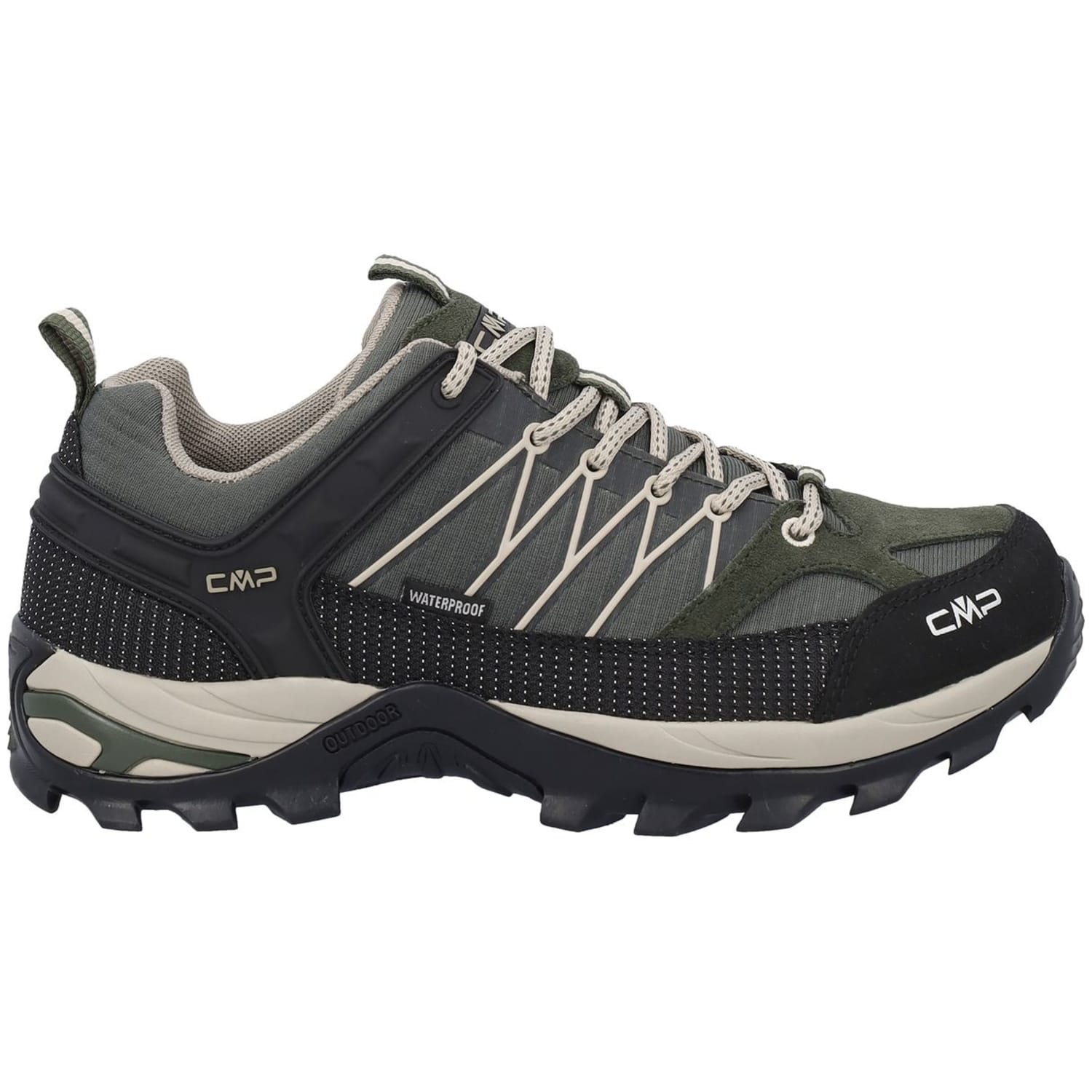 Cmp - Rigel Low Trekking Shoe Wp Dunkelgrün - Gr. - 45 Eu