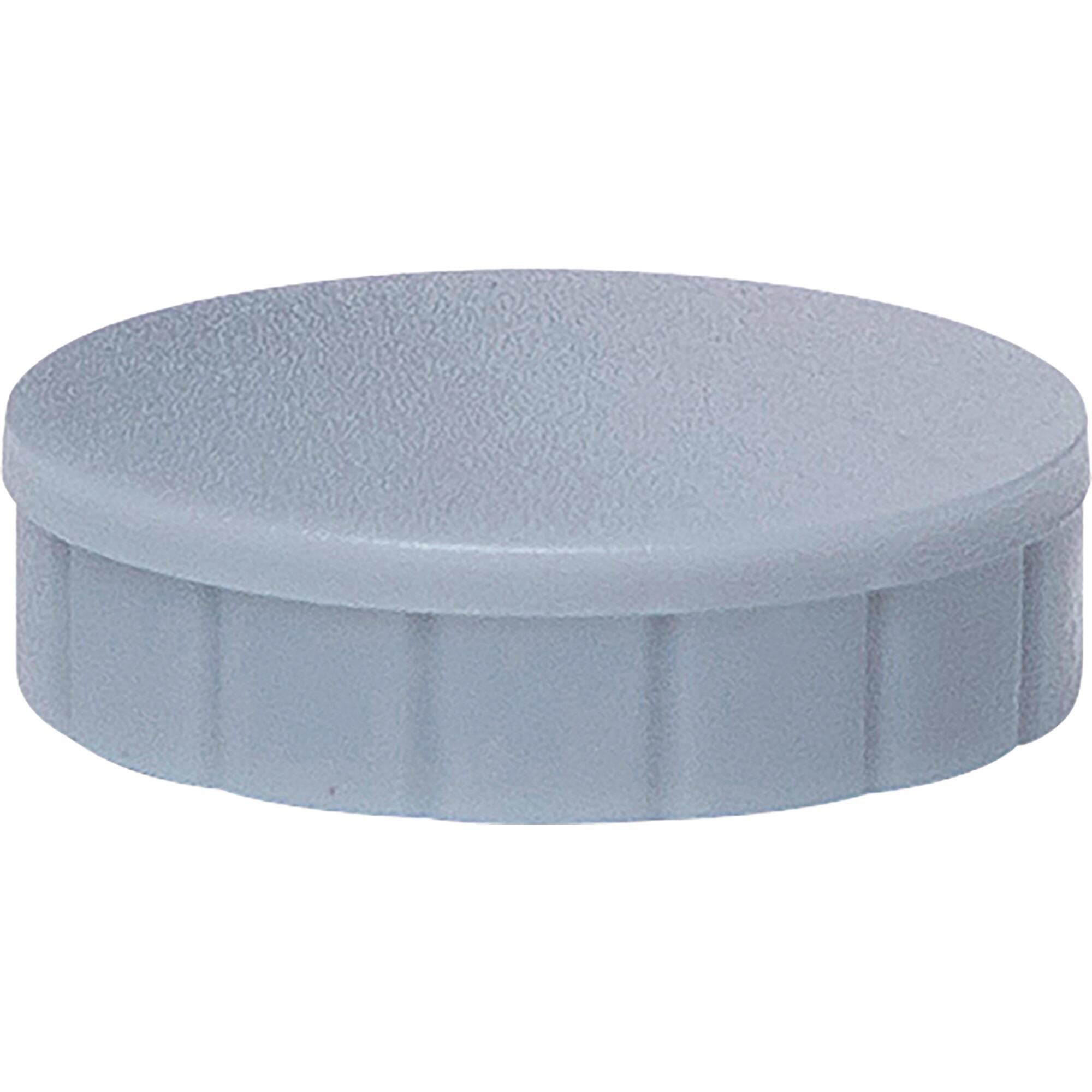 MAUL - MAUL Magnet MAULsolid 24mm 0,6kg Kunststoff grau 10 St./Pack. grau