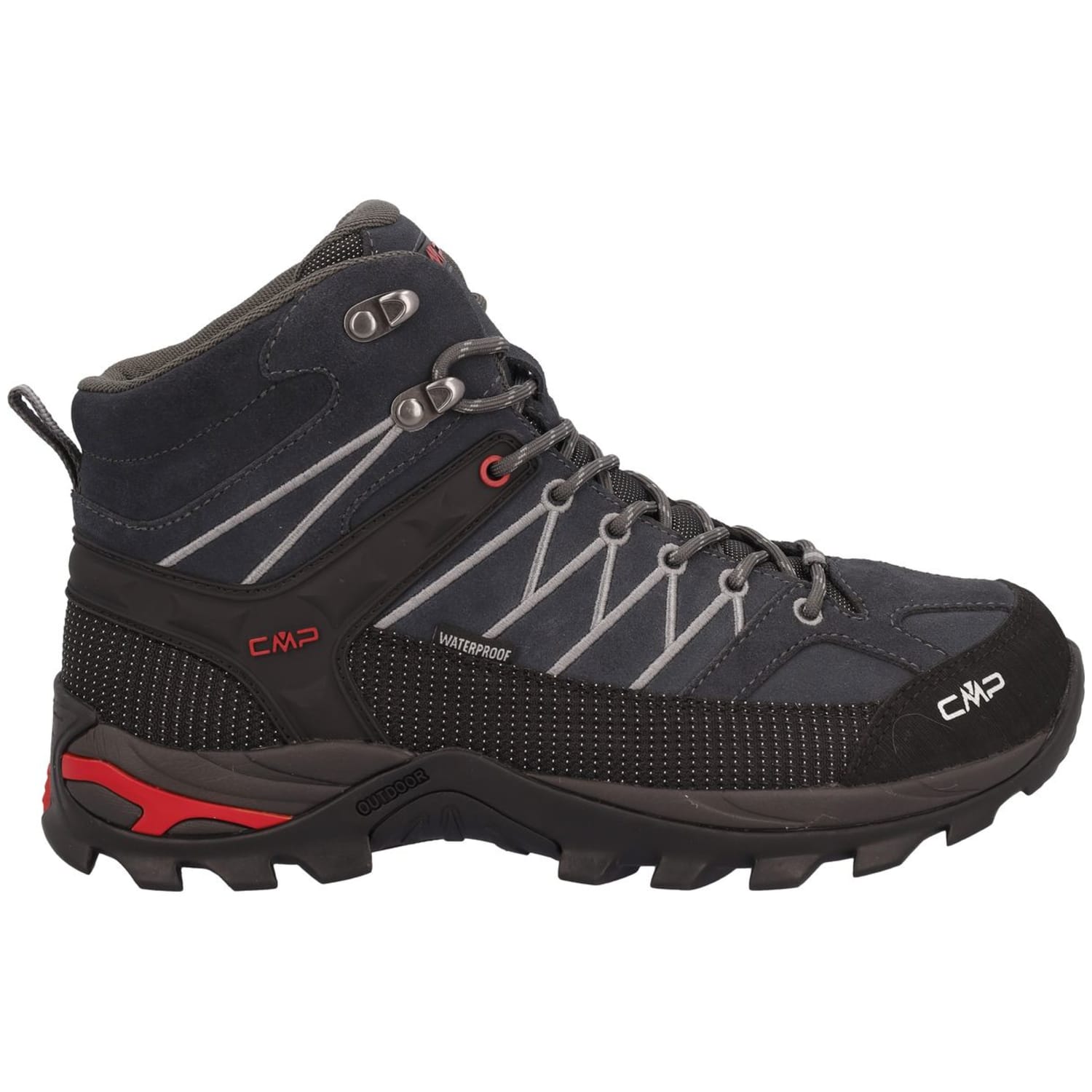 Cmp - Rigel Mid Trekking Waterproof Dunkelgrau - Gr. - 44 Eu