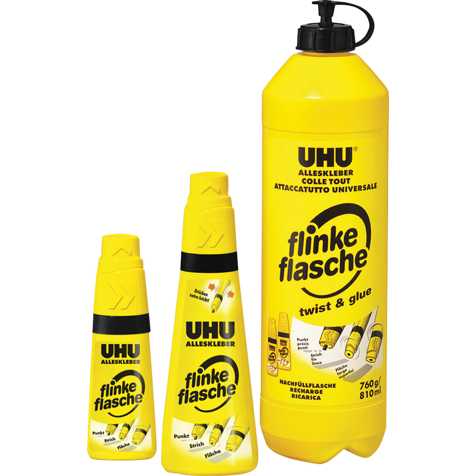 Uhu - Uhu® Alleskleber Flinke Flasche Auswaschbar Nachfüllbar 90G