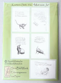 Kunst & Design Illustration Druckgrafik Postkarten SinnBildWerk
