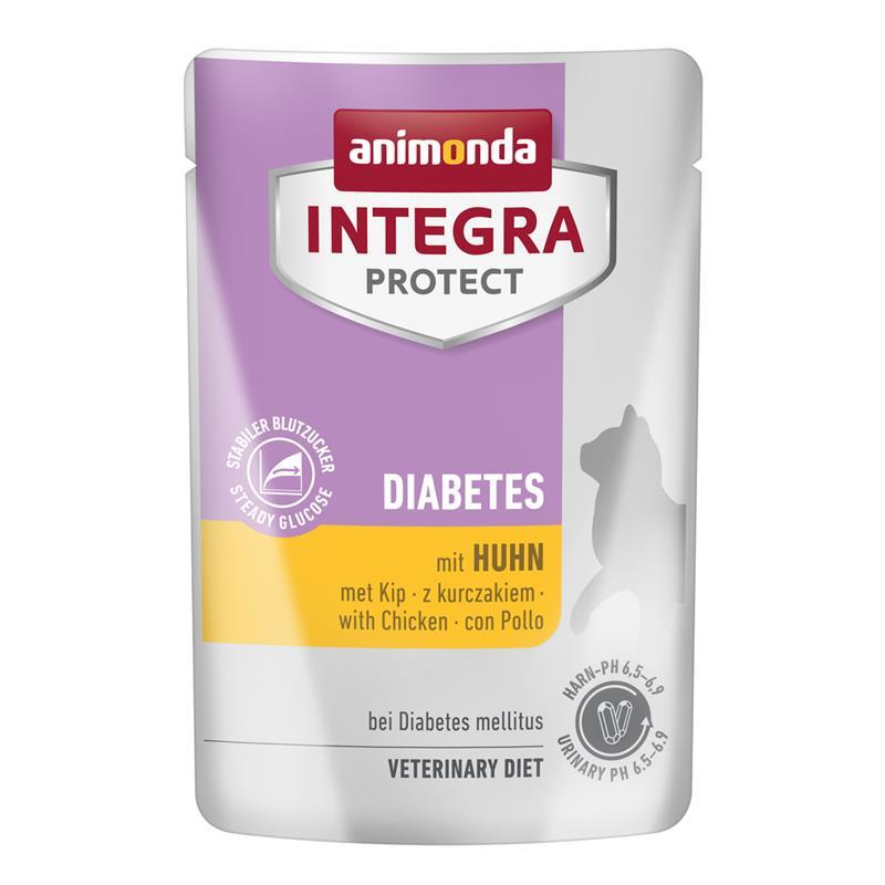 Animonda - Cat Integra Protect Adult Diabetes Huhn 24X85g