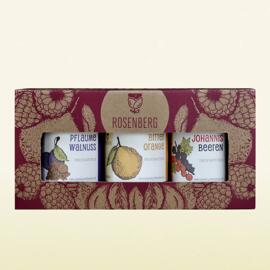 Geschenksets Lokales regionale Produkte Delikatessen Präsentkörbe Marmeladen & Gelees Rosenberg Delikatessen