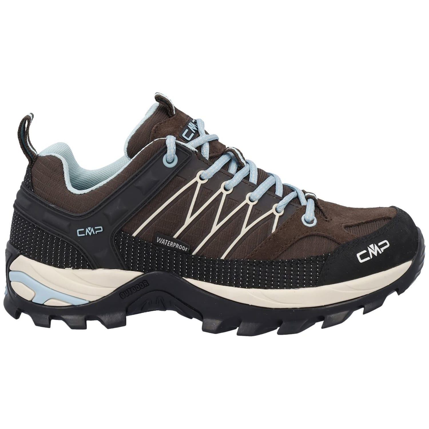 Cmp Damen - Rigel Low Waterproof Dunkelbraun - Gr. - 38 Eu
