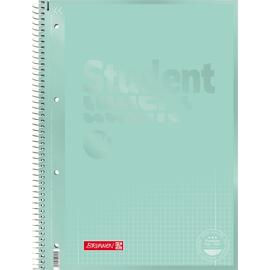 Brunnen 1067926123 Notitieblok/Collegeblok Student Colour Code (A4 geruit, liniatuur 26, 90 g/m², 80 vellen) rood Brunnen 1067926123 Notitieblok/Collegeblok Student Colour Code (A4 geruit, liniatuur 26, 90 g/m², 80 vellen) rood