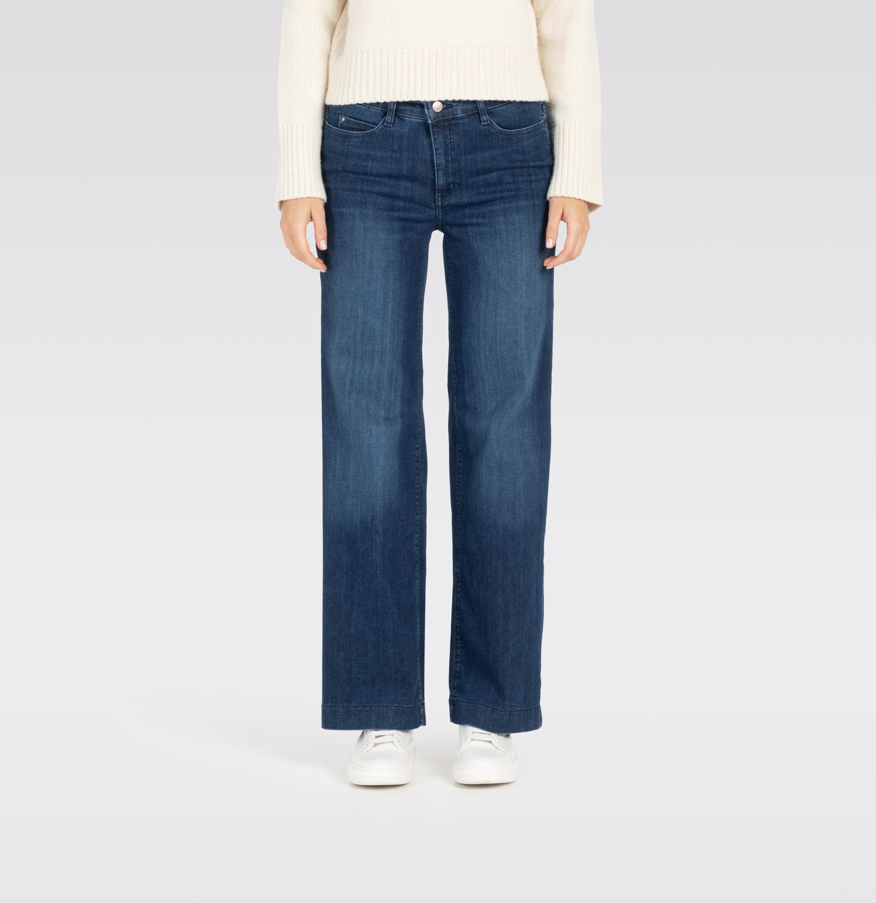 Mac Blau - Jeans - Dream Wide, Authentic Mega Flex - Gr. - 32