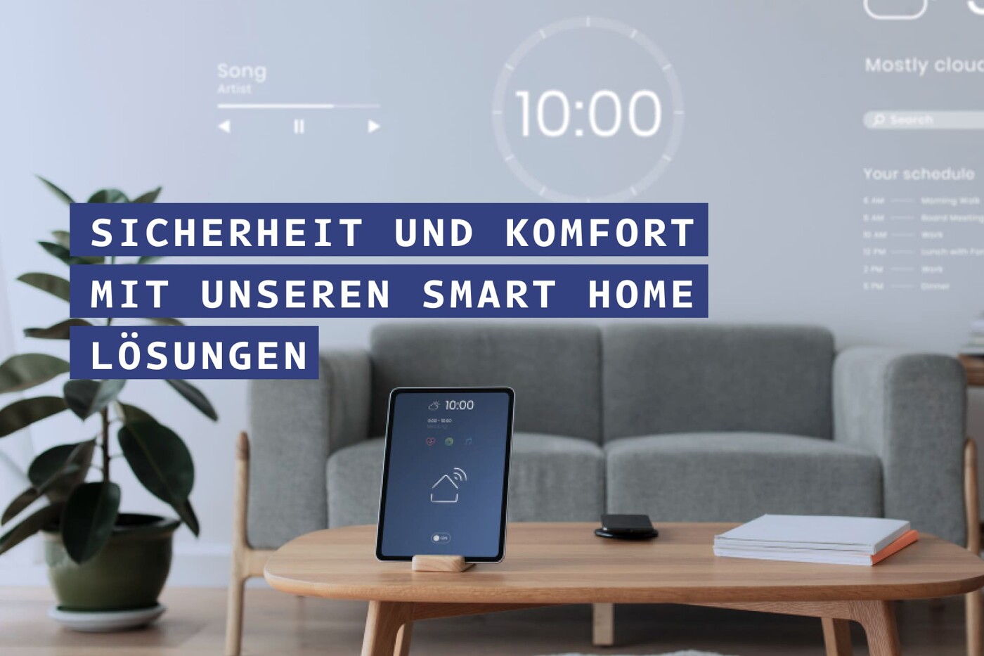 Smart Home Lösungen Banner
