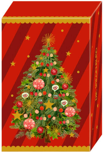 Weihnachten - Kl. Handseife - Festliche Weihnachten, sort. bunt