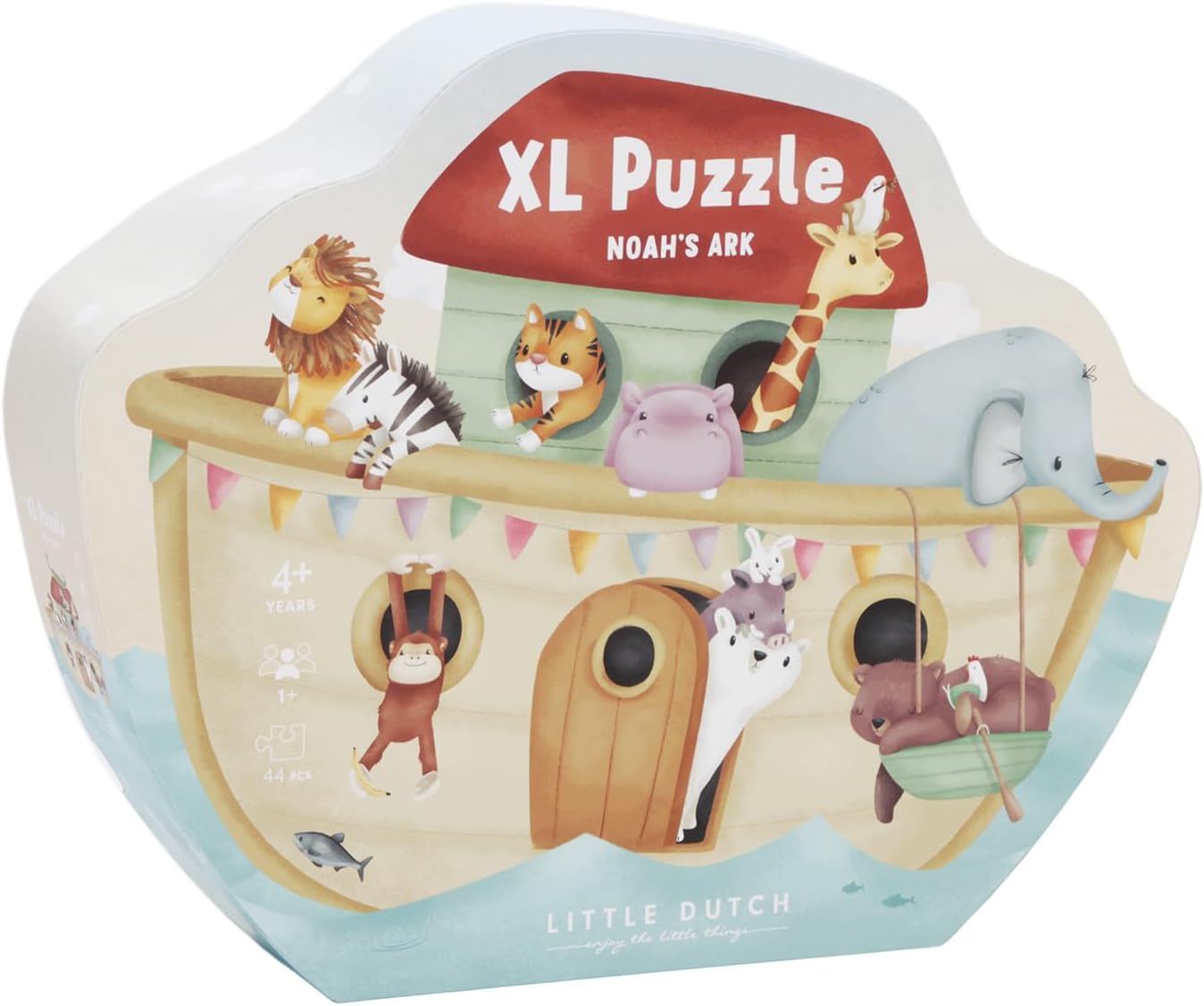 Little Dutch - XL Puzzle Arche Noah - 44 großformatige Teile