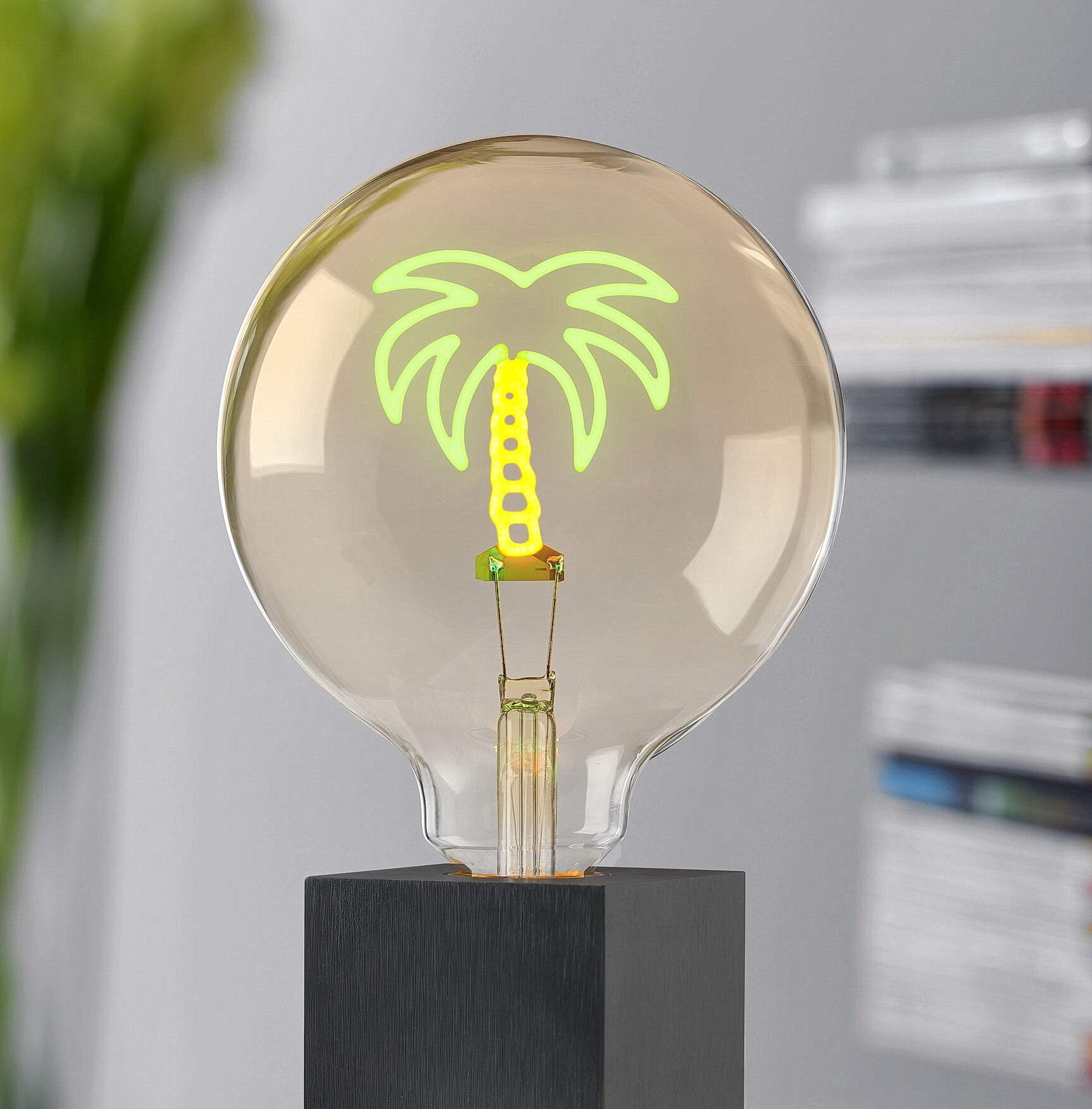 sompex LED-FILAMENT KAKTUS + PALME - Leuchtmittel der besonderen Art -  15.000 Std. Lebensdauer - Wstenflair fr Zuhause | maneo