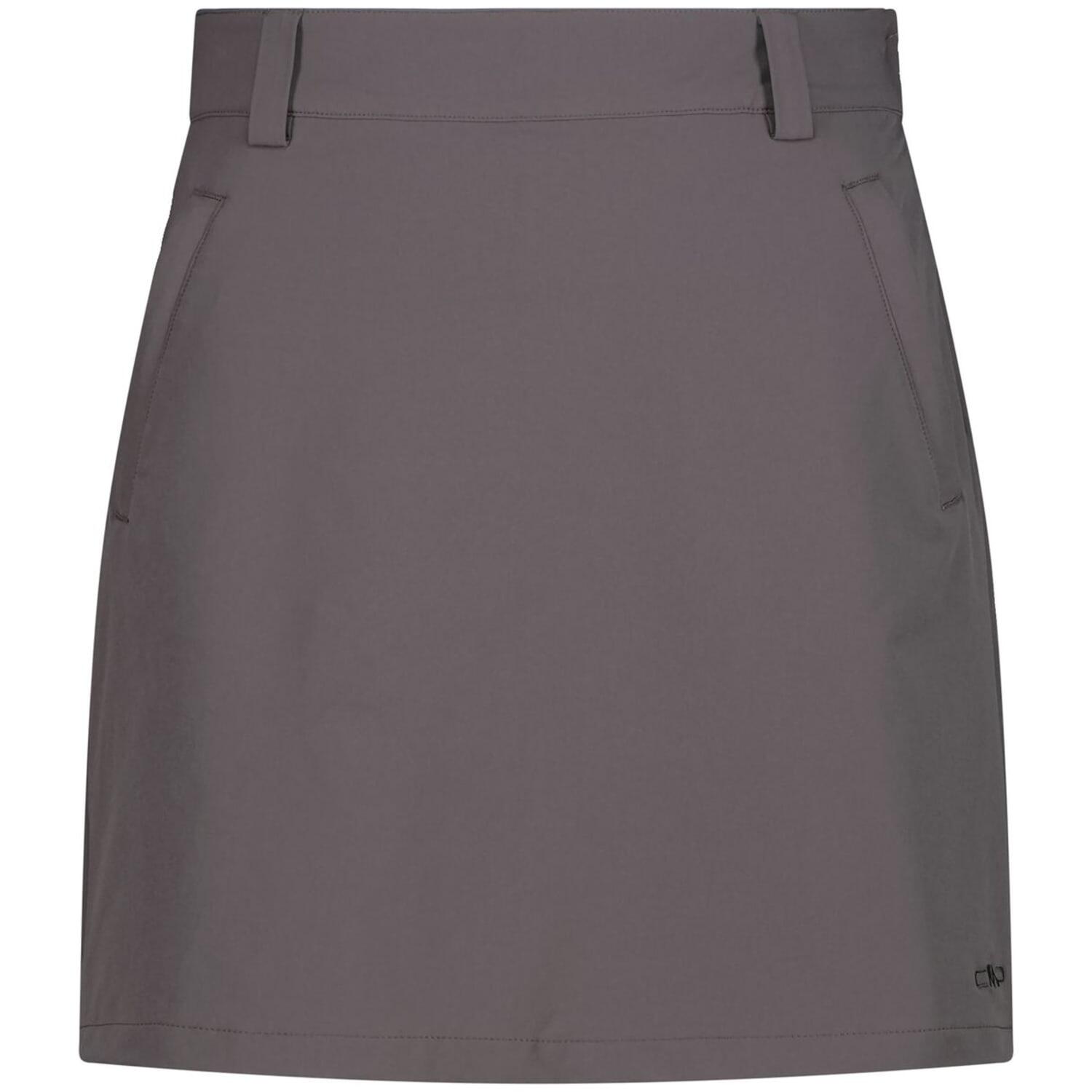 Cmp Damen - Skirt 2 In 1 Dunkelbraun - Gr. - 46