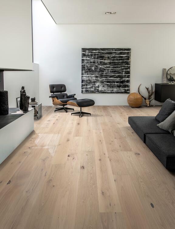 Kährs Fertigparkettboden - Eiche (Weiß) Weissenburg