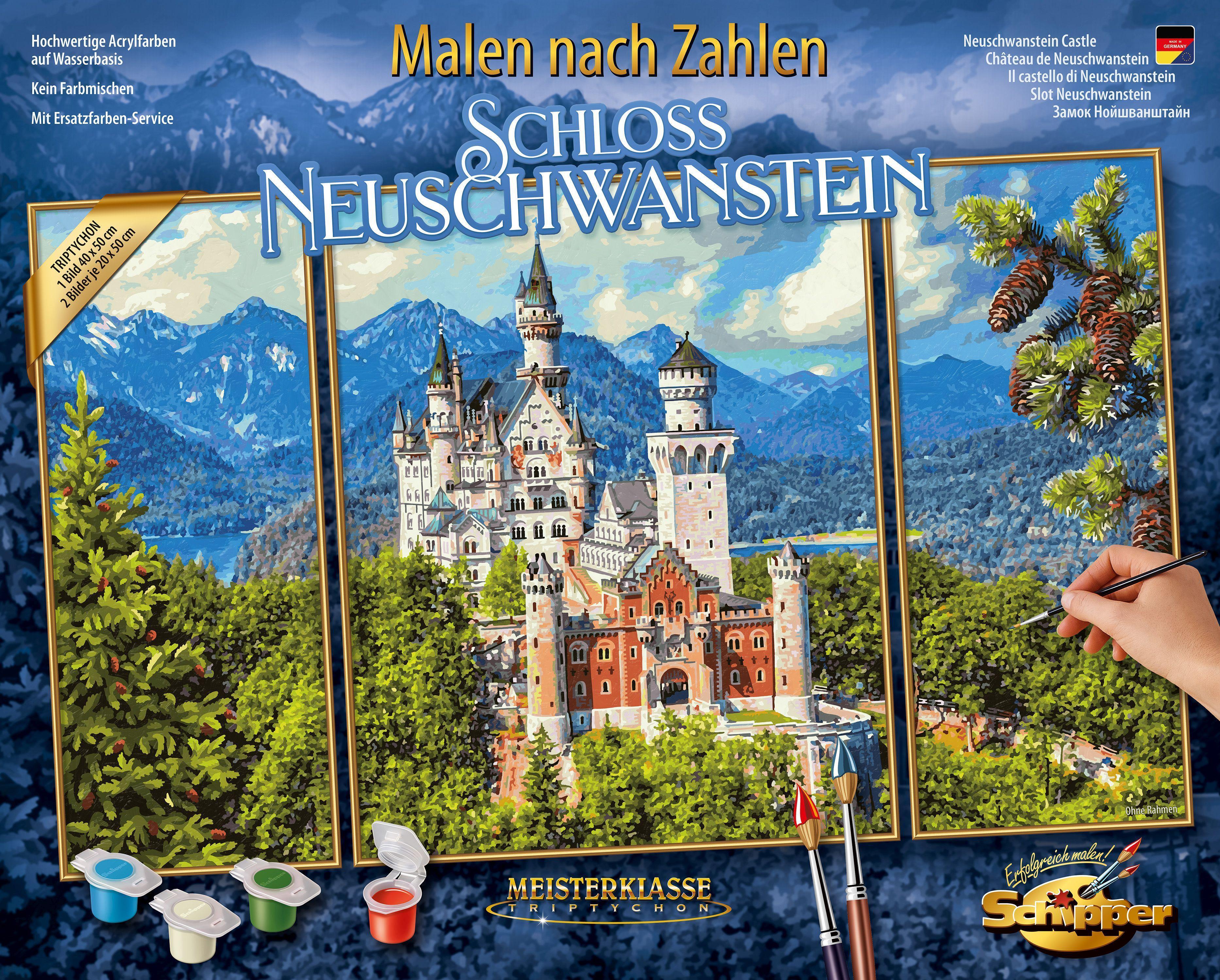 Schipper Malen nach Zahlen - Schloss Neuschwanstein | Wir sind Bochum