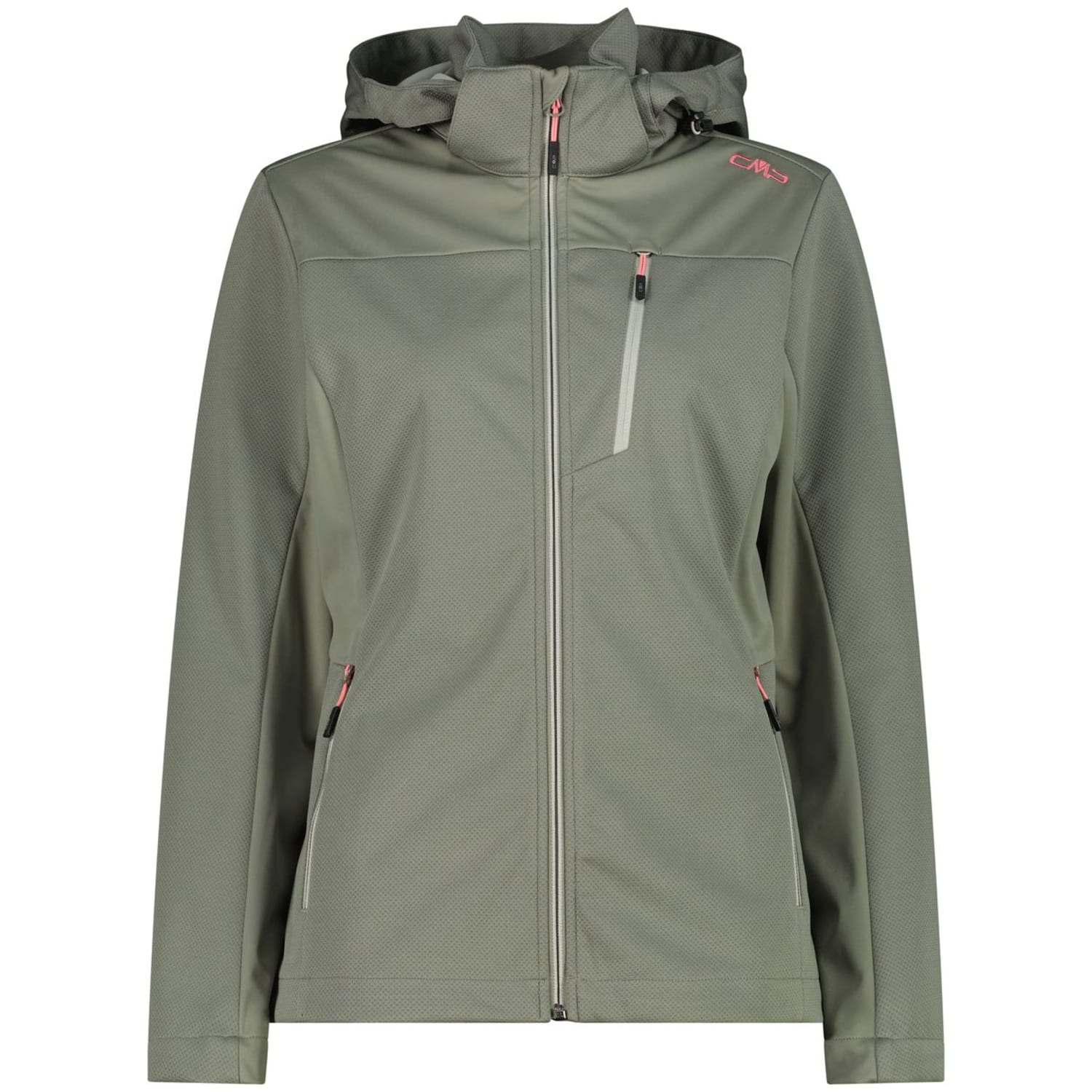 Cmp Damen Grün - Zip Hood - Gr. - 42