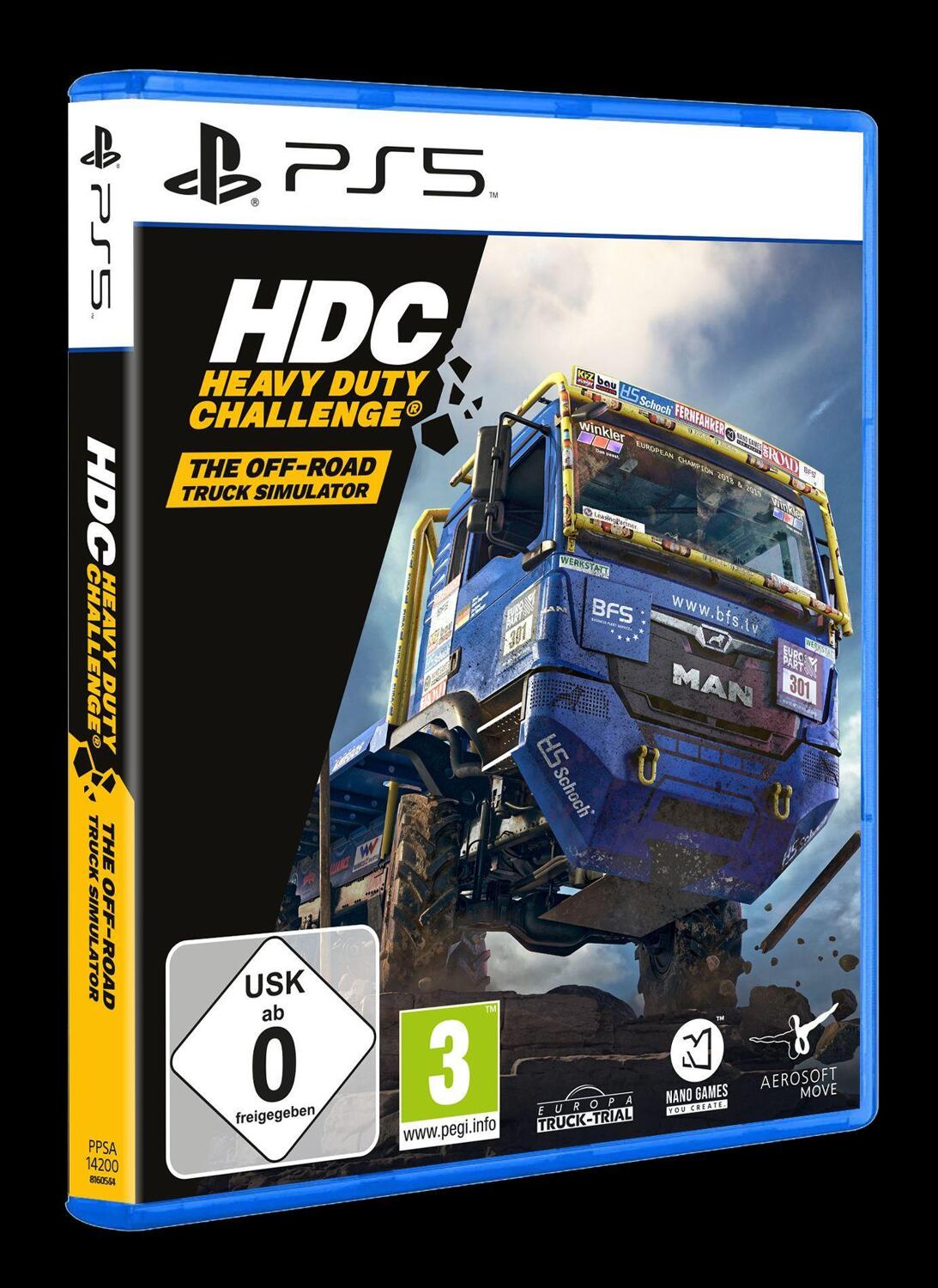 Neu HDC Heavy Duty Challenge PS5 Truck Simulator PlayStation 5 in