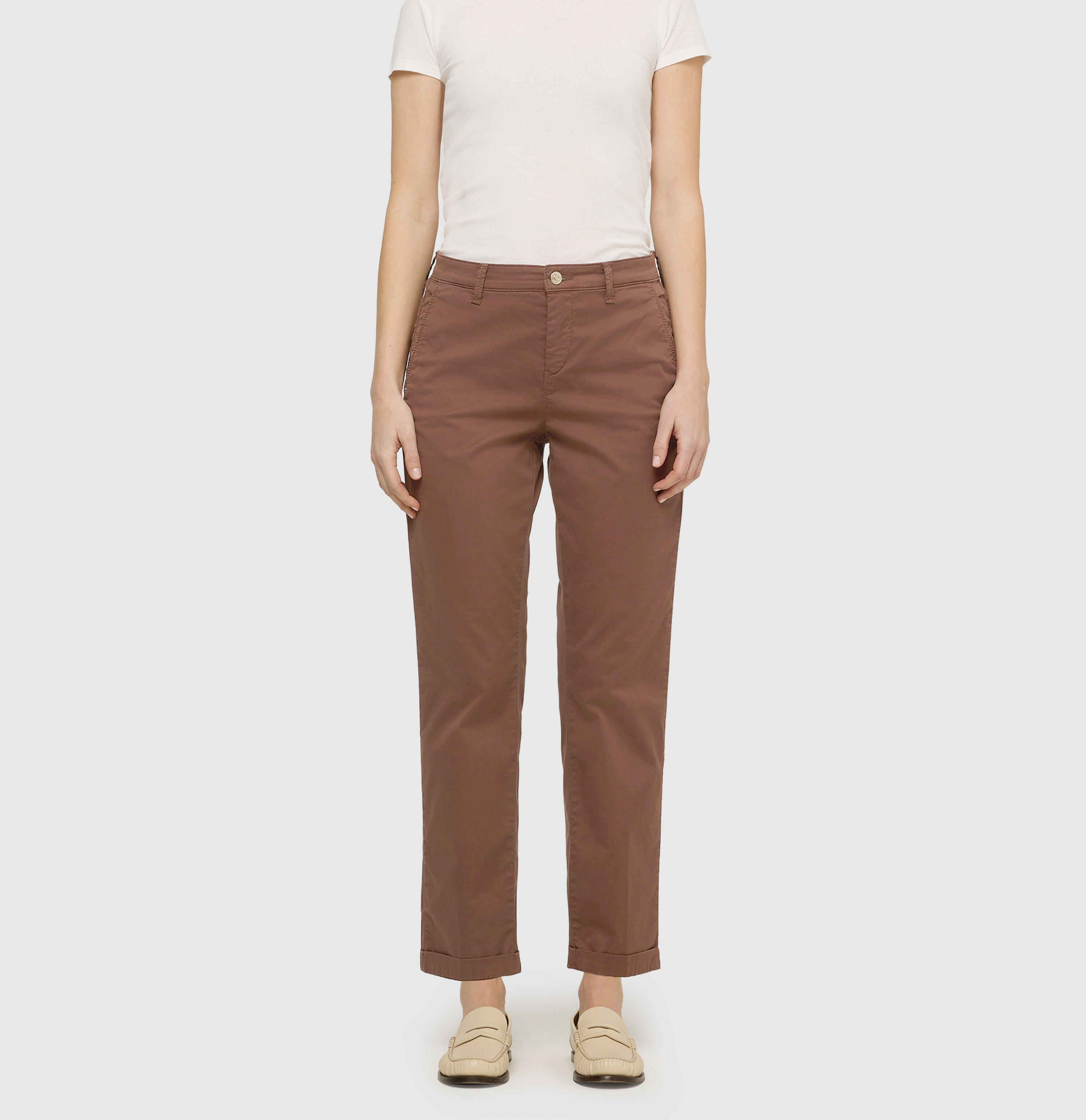 Mac Braun - Jeans - Chino, Authentic Stretch Gabardine - Gr. - 46