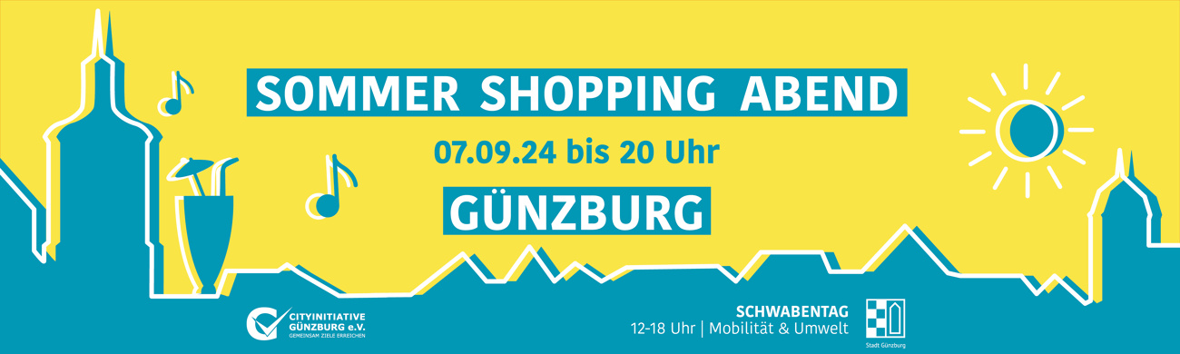 Sommer Shopping Abend