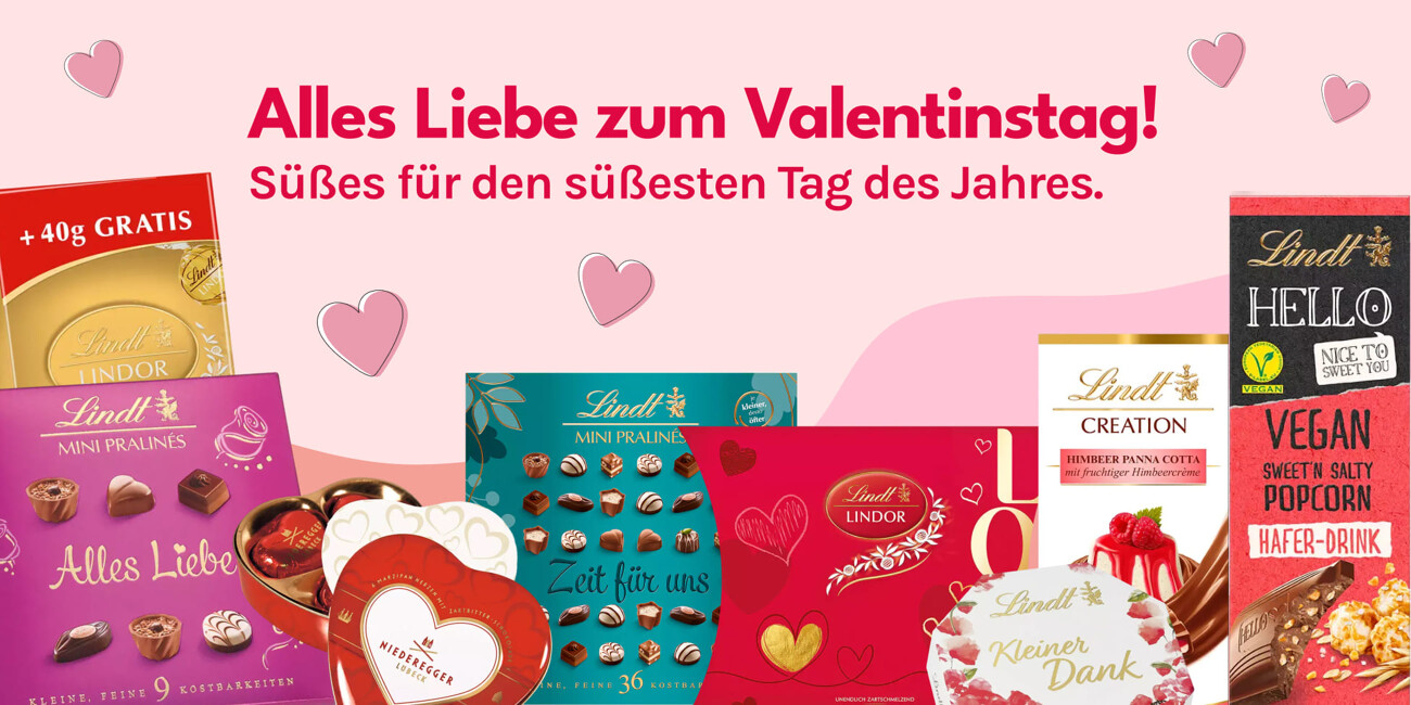 Am 14. Februar ist Valentinstag!