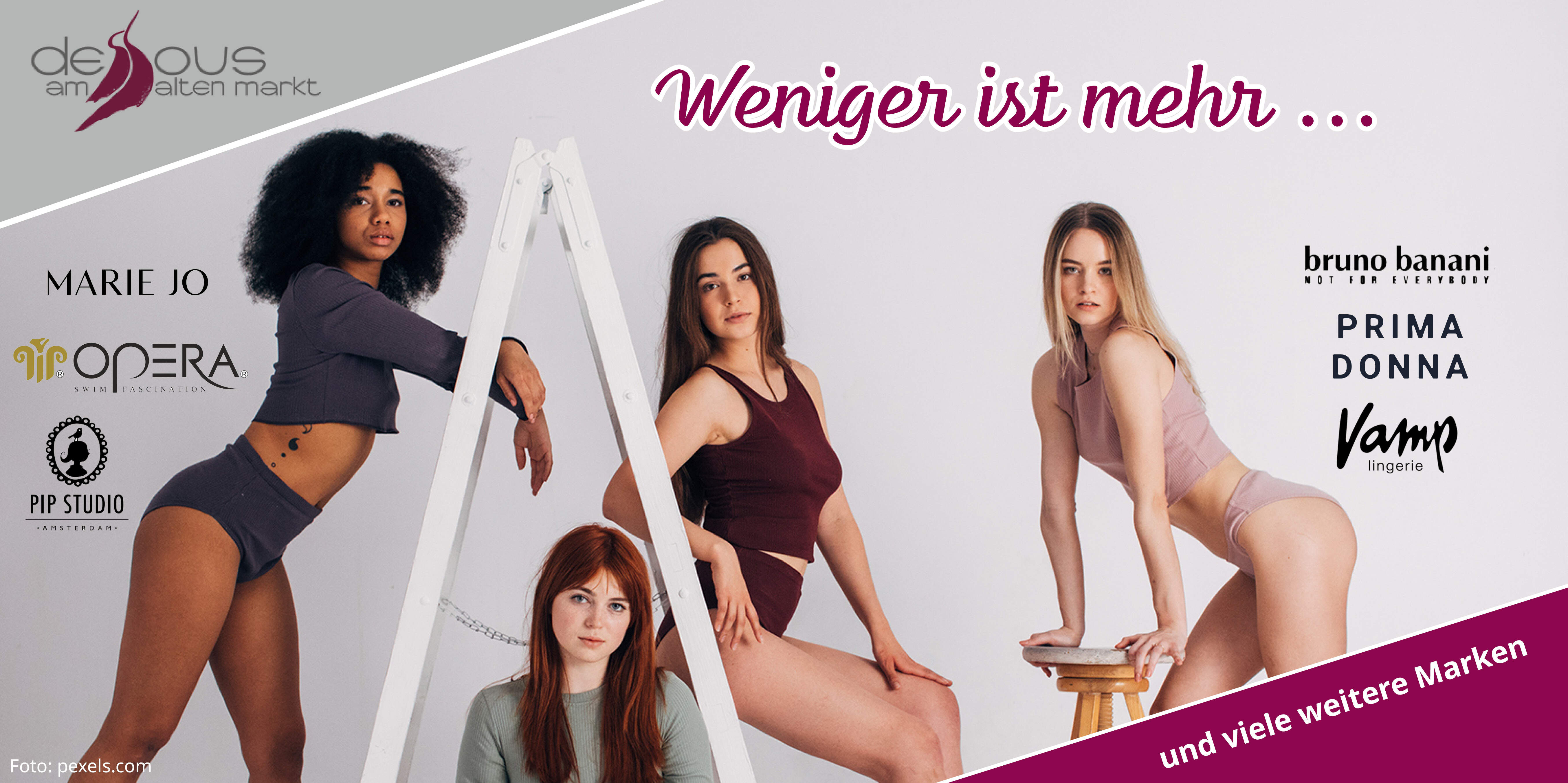 weniger ist mehr ...