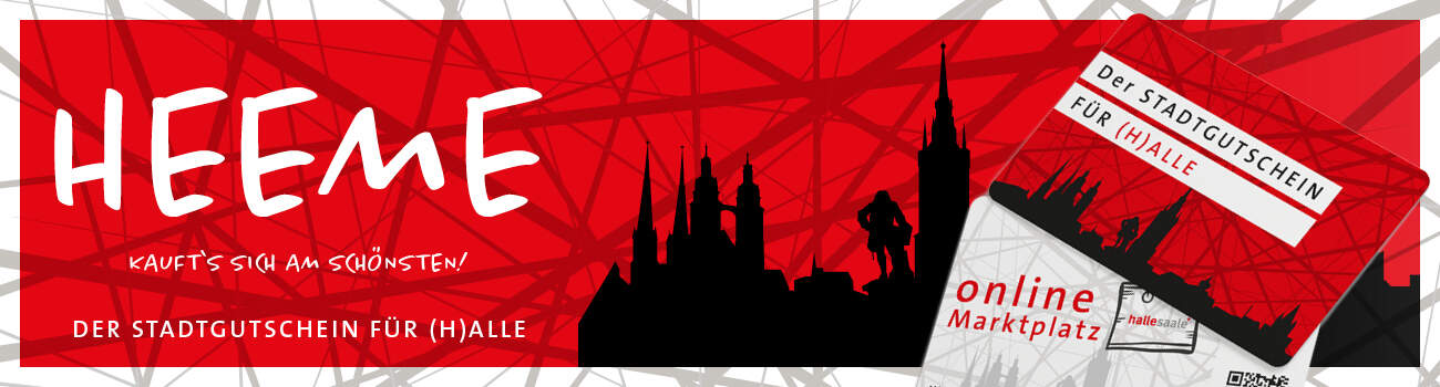 Der Stadtgutschein für (H)alle