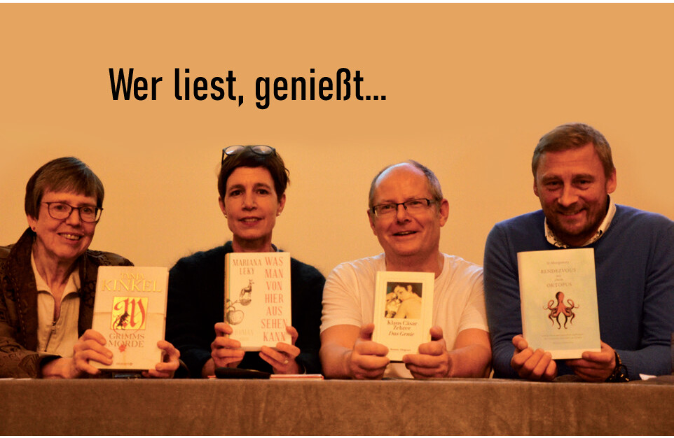 VERSCHOBEN in das Weißenburger Tagblatt... "Wer liest, genießt..." mit Gast Clemens Berger