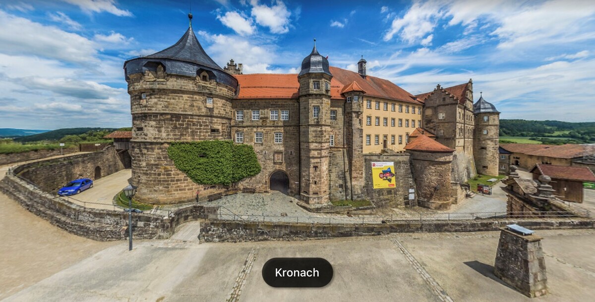 360° Rundblick Festung Rosenberg Kronach