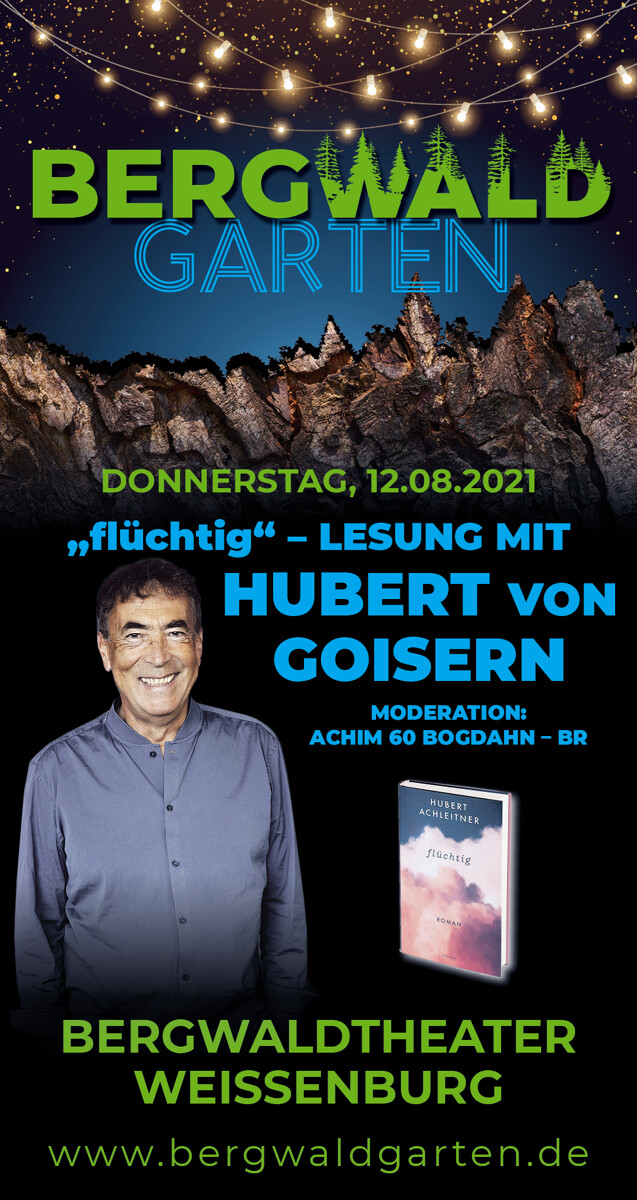 „flüchtig“ – moderierte Lesung mit Hubert von Goisern