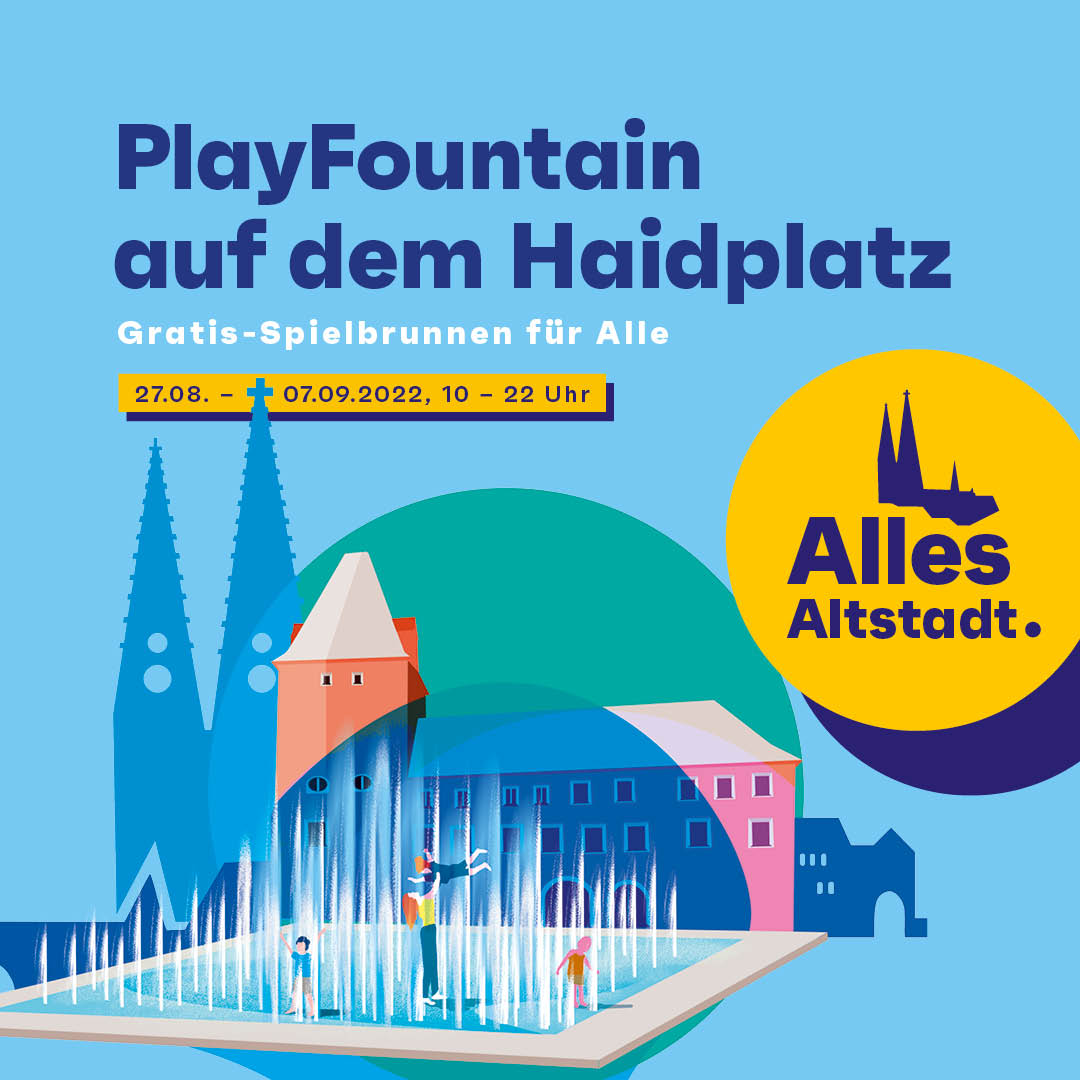 PlayFountain am Neupfarrplatz
