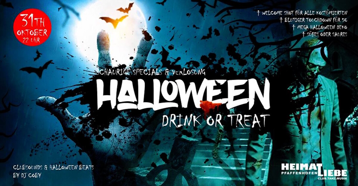 Halloween - DRINK or TREAT