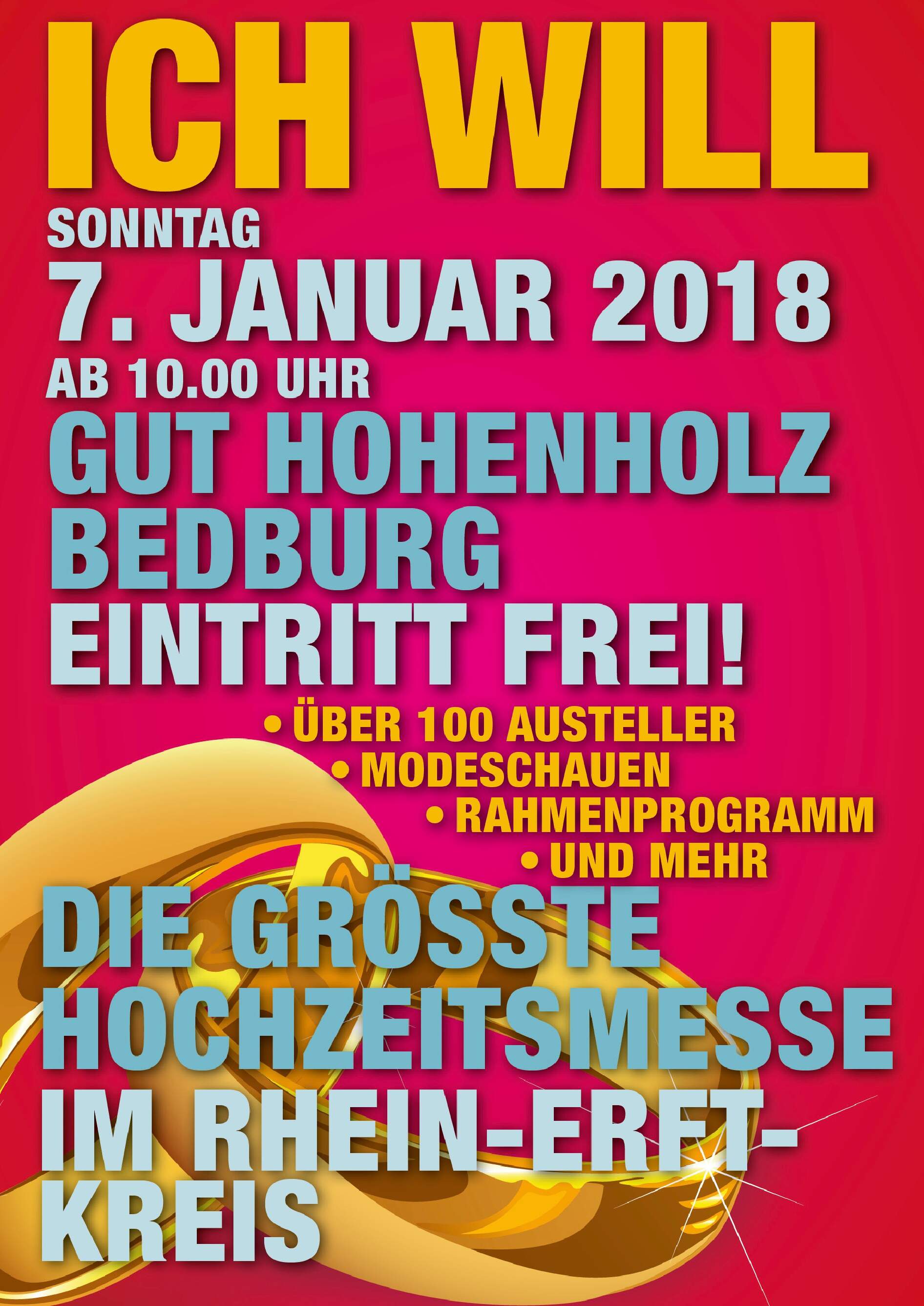 "ICH WILL"-Hochzeitsmesse