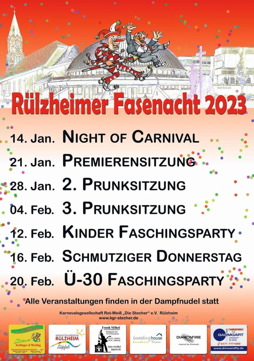 Rülzheimer Fasenacht 2023 - 3. Prunksitzung