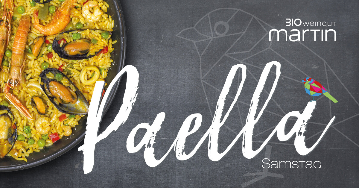 Paella-Samstag im Bio-Weingut Martin