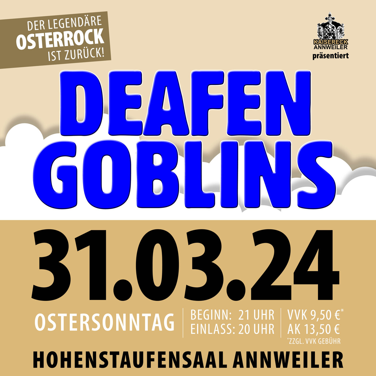 DEAFEN GOBLINS – Osterrock - 31.03.2024