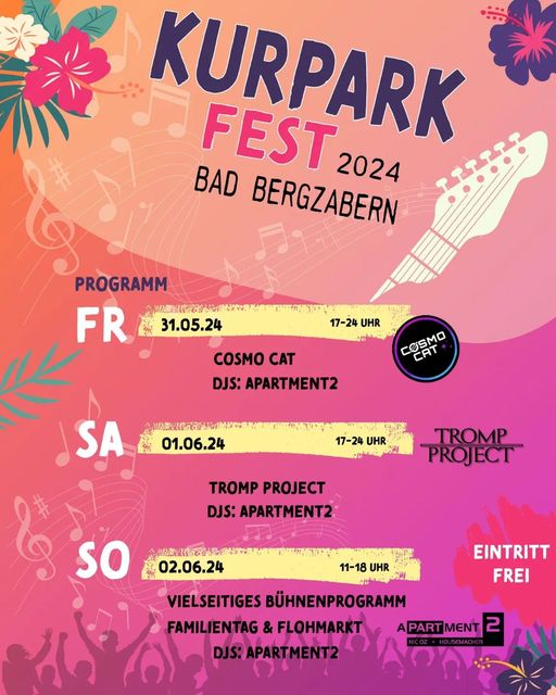 Kurparkfest Bad Bergzabern 2024