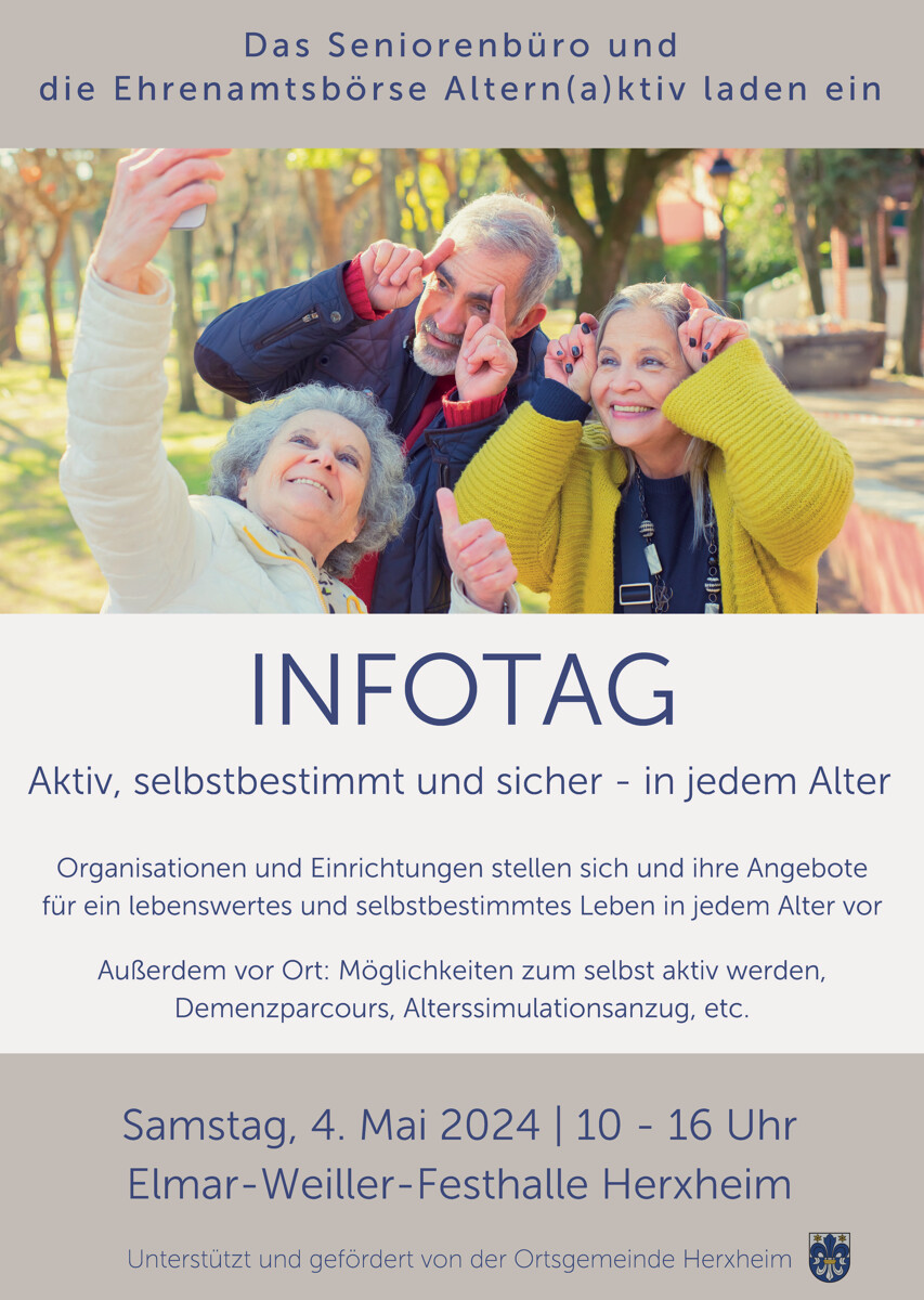 Infotag für Senioren in Herxheim