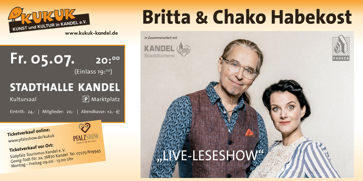 Britta & Chako Habekost in Kandel
