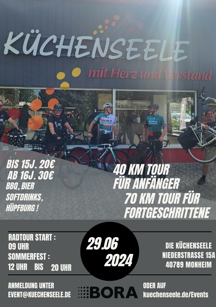 Küchenseele Radtour & Sommerfest 2024