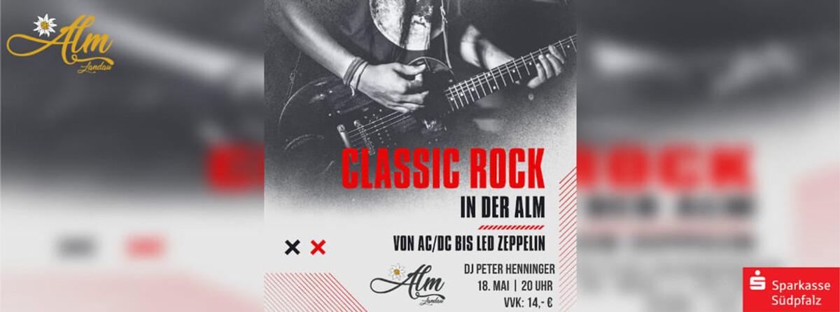 Classic Rock in der Alm in Landau
