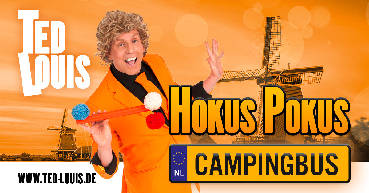 Ted Louis mit "Hokus Pokus Campingbus" im Gloria Kulturpalast in Landau