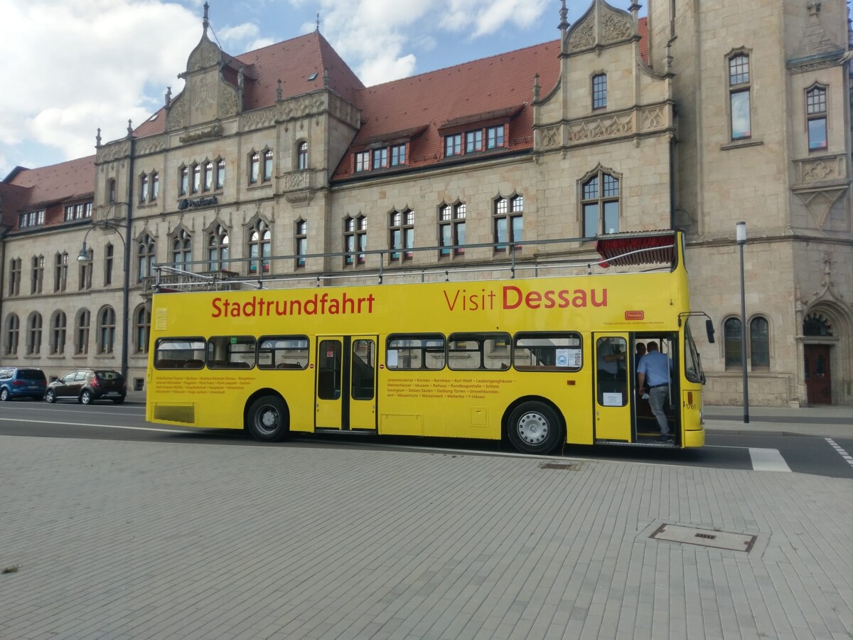 Stadtrundfahrt mit dem Doppeldeckerbus
