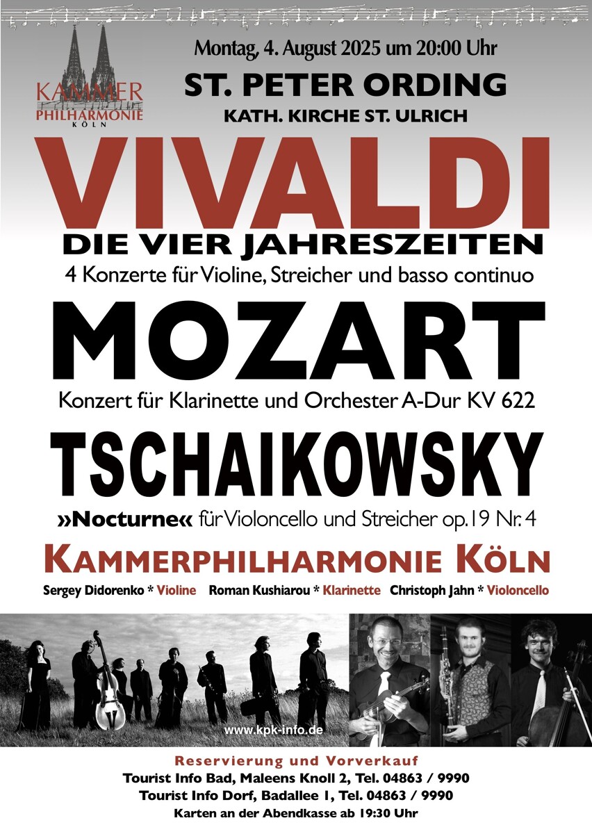 Konzert der Kammerphilharmonie Köln