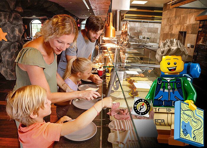 Murmeltier-Frühstücksbuffet im LEGOLAND Feriendorf