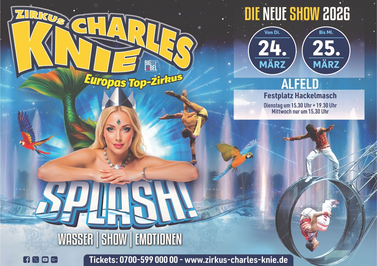 Zirkus Charles Knie mit neuer Show 2026 in Alfeld