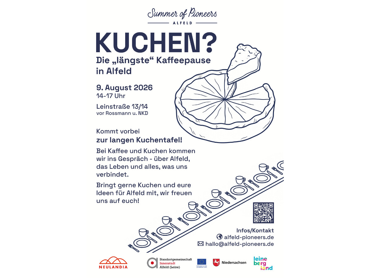 Pioneers of Summer bringen Alfeld an einen Tisch